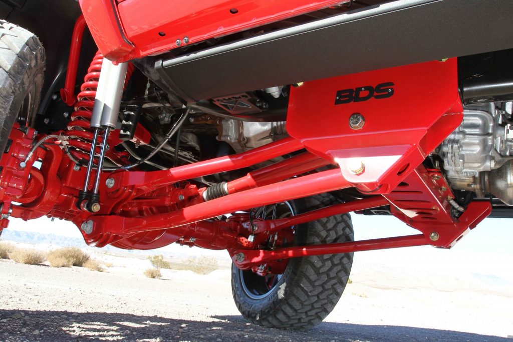 Getting the Ram to a more suitable height was done utilizing an 8-inch kit from BDS
