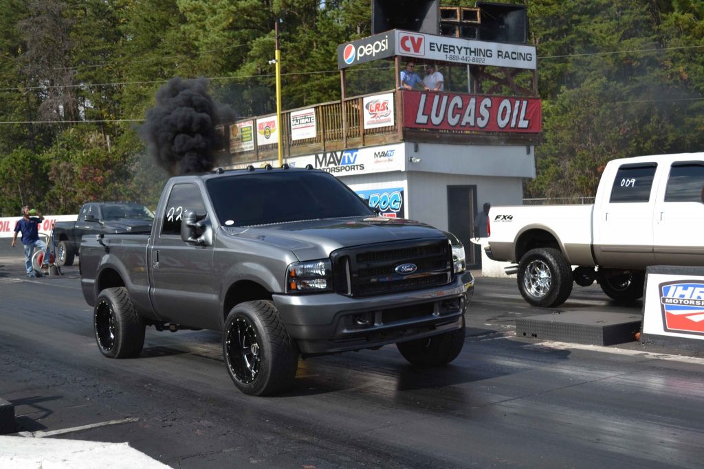 At the track, the Ford has run as quickly as 11.68, although its 118-mph trap speed