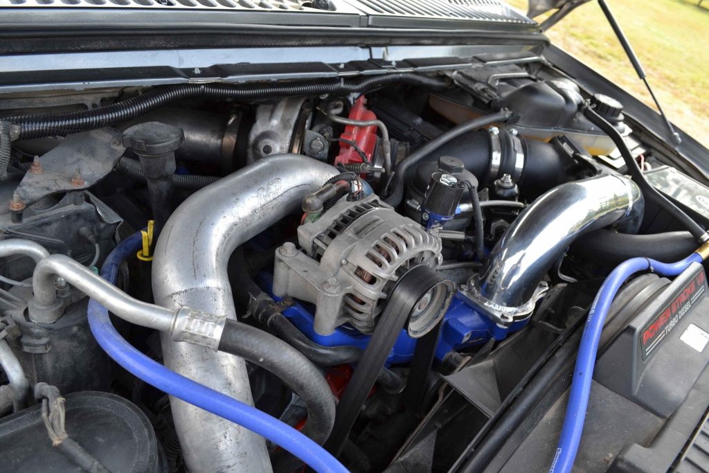The engine in Outlaw Diesel's short bed conversion has an estimated output of 700 hp to the wheels.