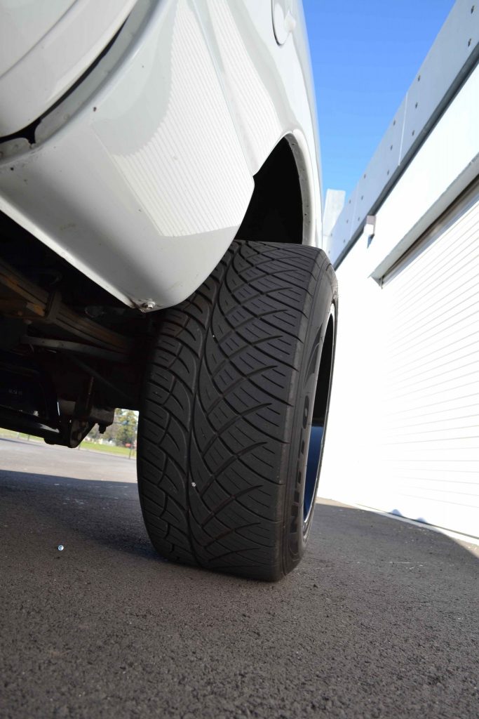 Nitto 420S tires are used for both track and street use.