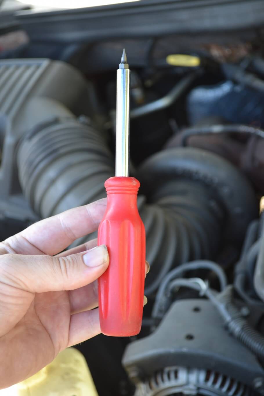 3. To show just how easy an intake install can be, we're going to use a single multi-use screwdriver for the majority of the job and not even a good one, either.