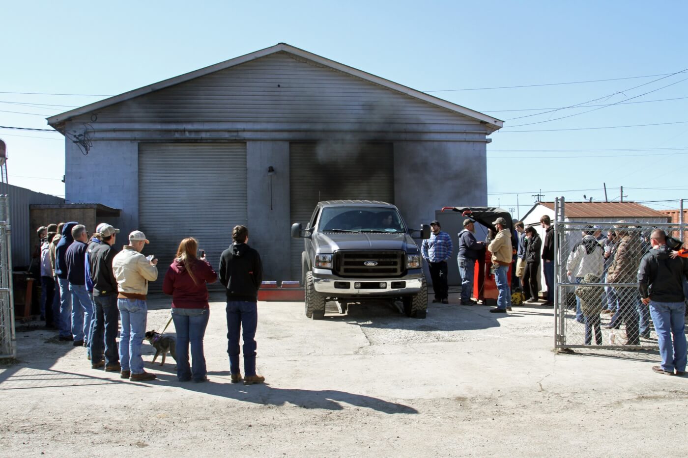 The dyno drew attention from spectators throughout the event. Cody Dawson's big '05 Ford put a respectable 400-plus horsepower to the rollers through his large Toyo tires.