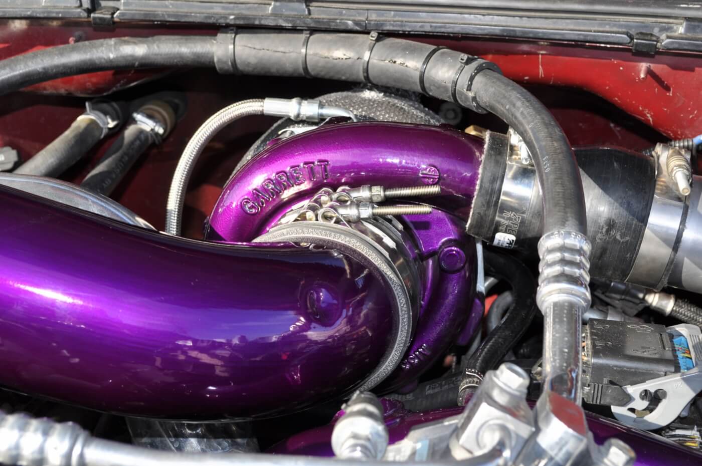 Garrett’s GT4094 turbocharger seen here on an LB7 Duramax