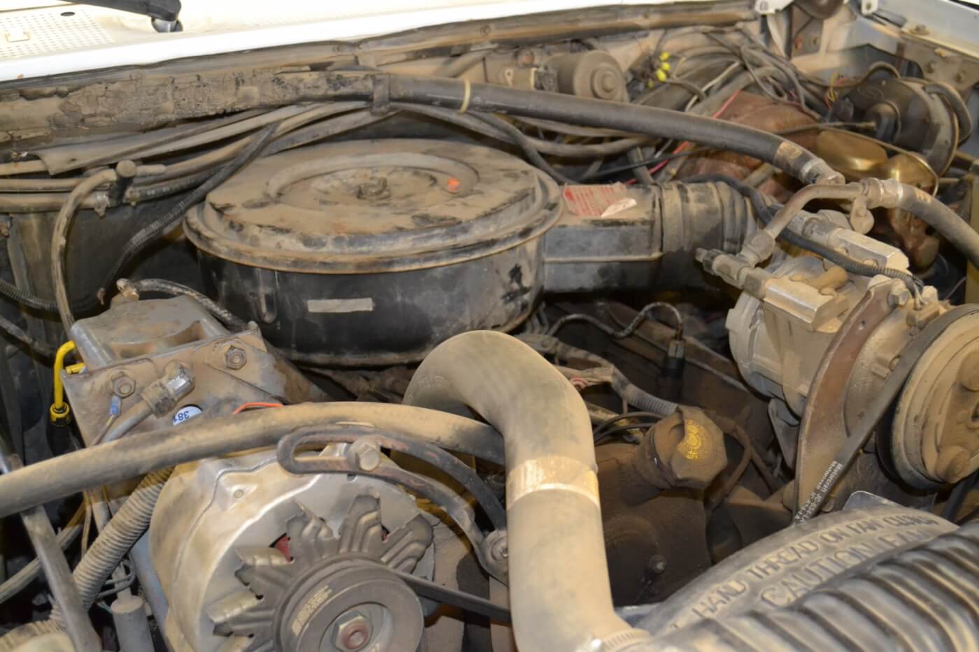 If your engine looks like this, you probably won't be driving very fast. While non-turbocharged diesels are still around, their horsepower is severely limited.