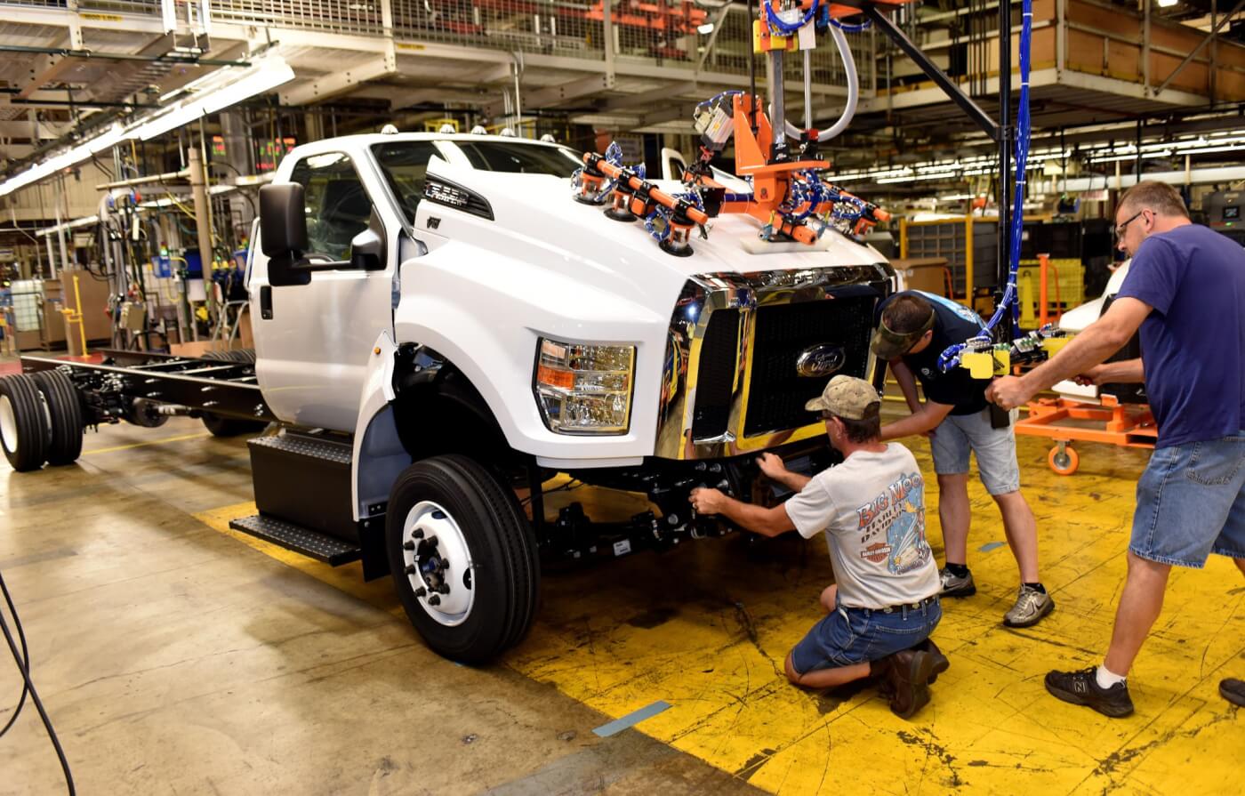 New Ford F-650/750s Roll Off The Line