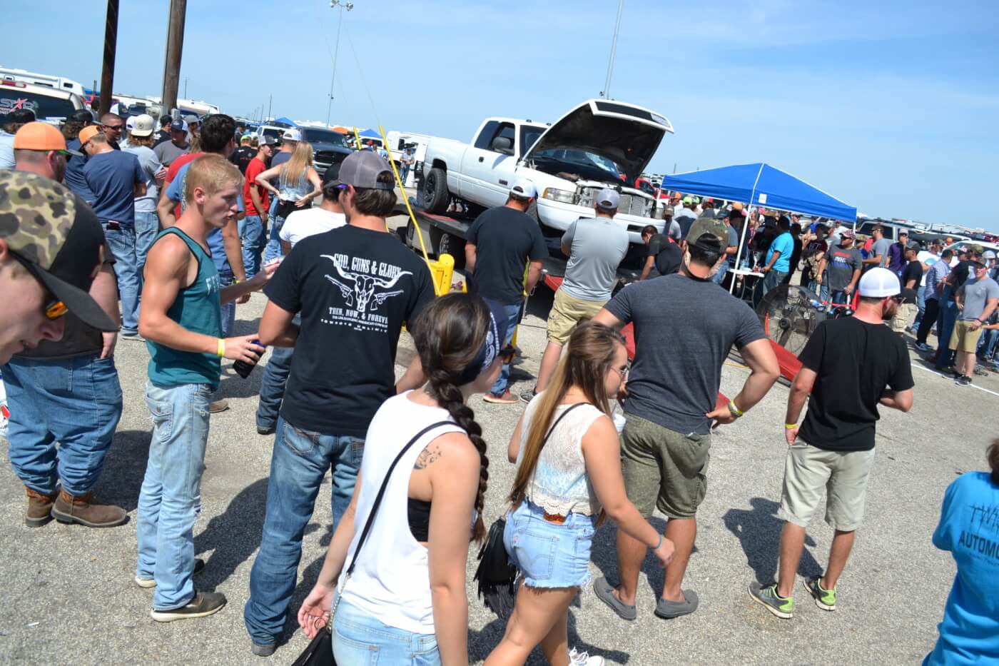 At the edge of the show 'n shine area was a chassis dyno, where spectators and competitors alike could get some legitimate horsepower and torque numbers. 