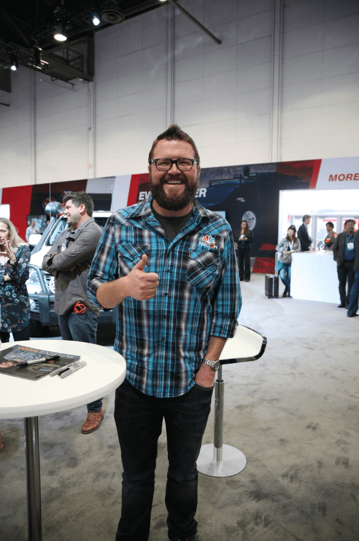 Former Top Gear host and Lost in Transmission star Rutledge Wood. He really is a true car guy thru-and-thru. 