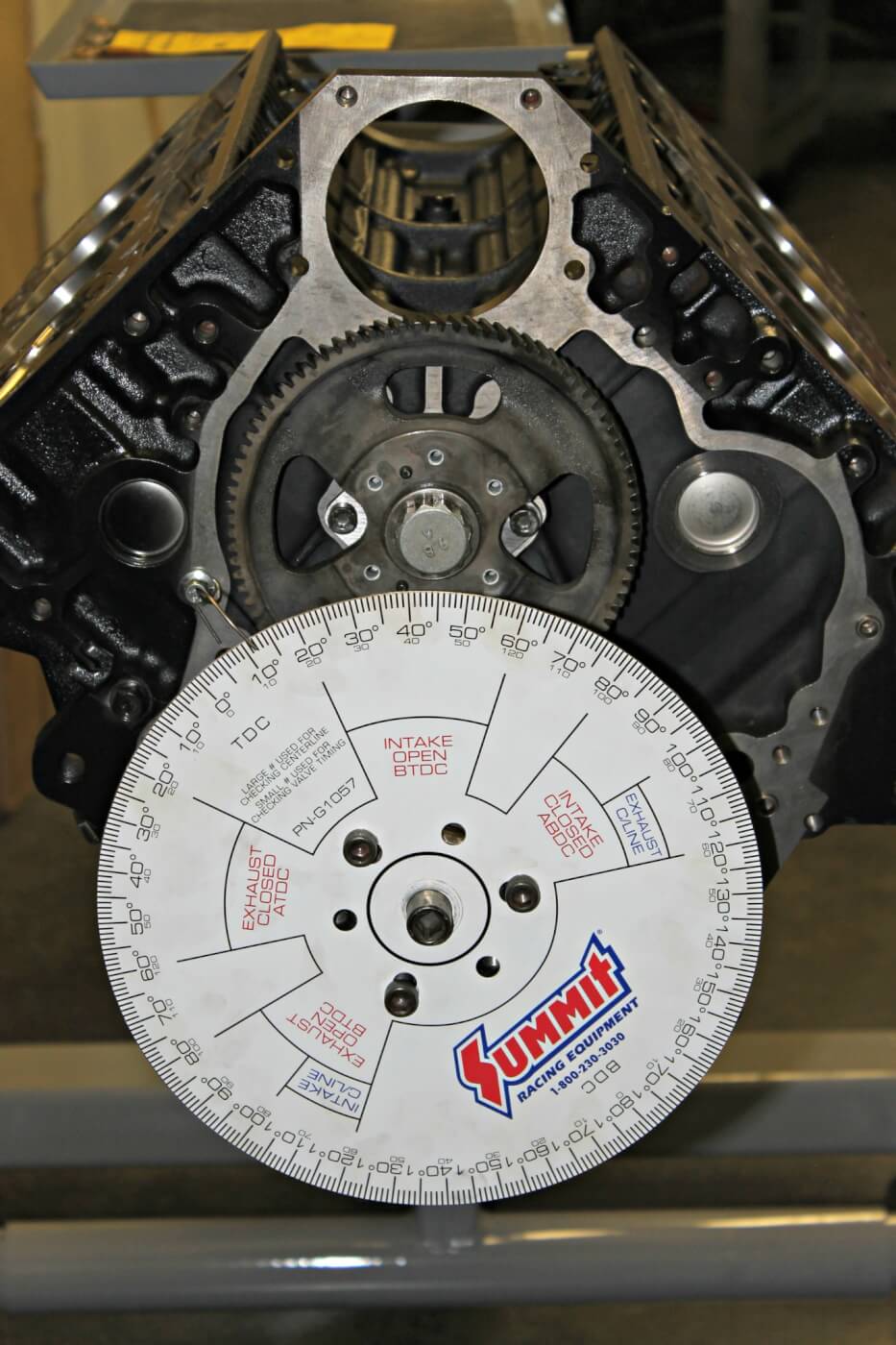 9/10. The timing marks on both the crankshaft and camshaft need to align with each other as well; this ensures the lifter and valve movement happens as it should. Depending on where the camshaft's keyway has been machined, these timing marks may be off by up to four degrees, so Empire Diesel offers a modified camshaft gear and four offset keyways to get the camshaft degree perfect when setting up the motor.