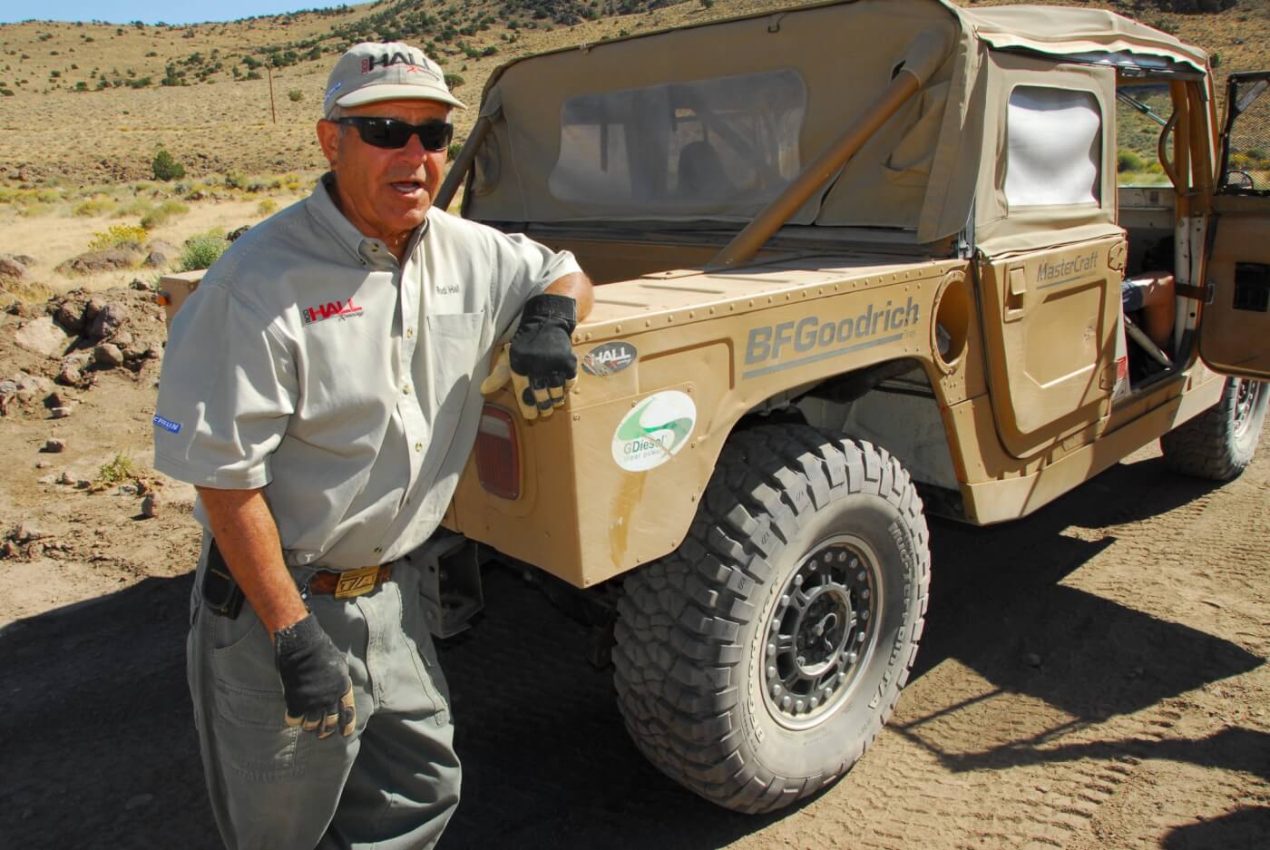 Veteran off-road competitor and instructor Rod Hall found that GDiesel greatly improved the fuel efficiency of his school’s Humvee trucks. 