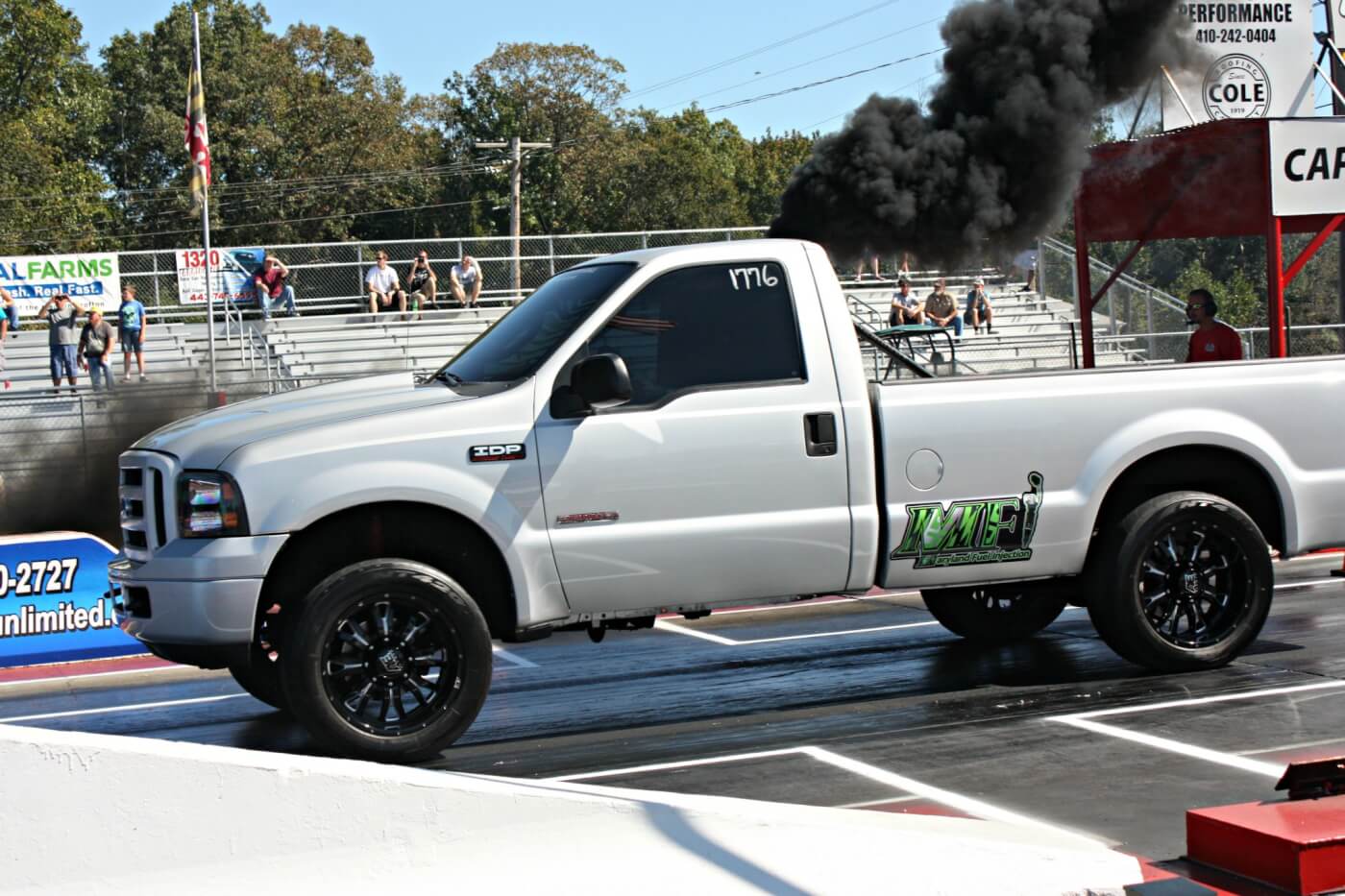 With both event hosts, Maryland Performance and Innovative Diesel, being known for their vast knowledge of the Ford Power Stroke, it was no surprise to see a huge turnout from the Blue Oval crowd. This 2005 F-250 was originally built by Innovative Diesel, but has since been sold to a local customer. The custom-fabricated triple turbochargers under the hood definitely help get this little hot rod from Point A to Point B in a hurry.