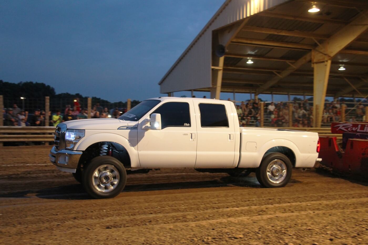 With River City Diesel (primarily a Power Stroke shop) hosting the truck pull, there was no shortage in Blue Ovals turning out to compete. Blake Beauford piloted one of the newer trucks in attendance, his ’12 F-250, to the 9th spot in Work Stock.