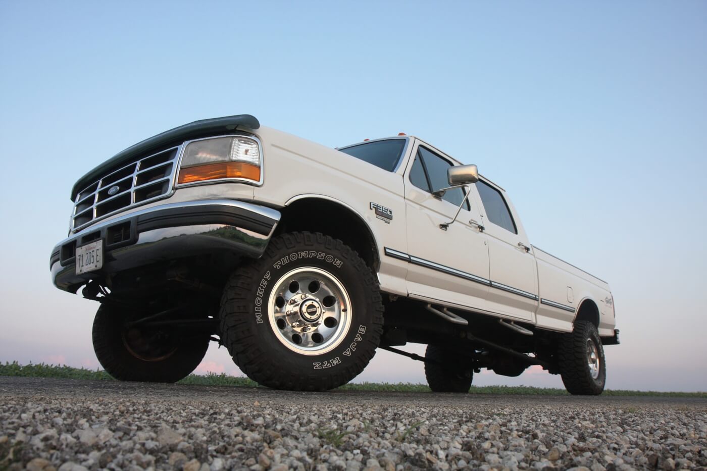While our 1997 F-350 test mule had a parts combination capable of making 600-rwhp, the 195,000-mile stock bottom end 7.3L under the hood had to be tuned conservatively in order to stay in one piece, and remain a reliable daily driver. With an owner not yet willing to spend money on a built engine, not wanting to bump up timing any more (harder on parts), yet wanting to go faster, there was really only one thing left to try. And that’s exactly how the idea for this test was born.