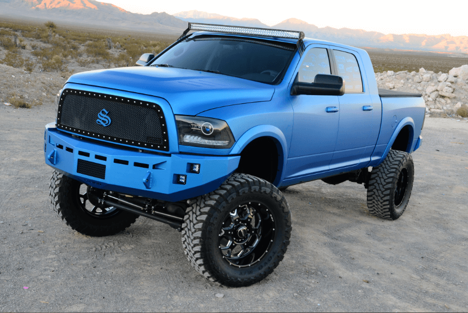 This Ram is off-road ready, but it’s built primarily for towing and showing.