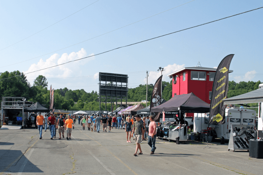 The manufacturers midway stayed busy throughout the day, allowing spectators to check out the latest and greatest products from some of the biggest names in performance diesel parts.