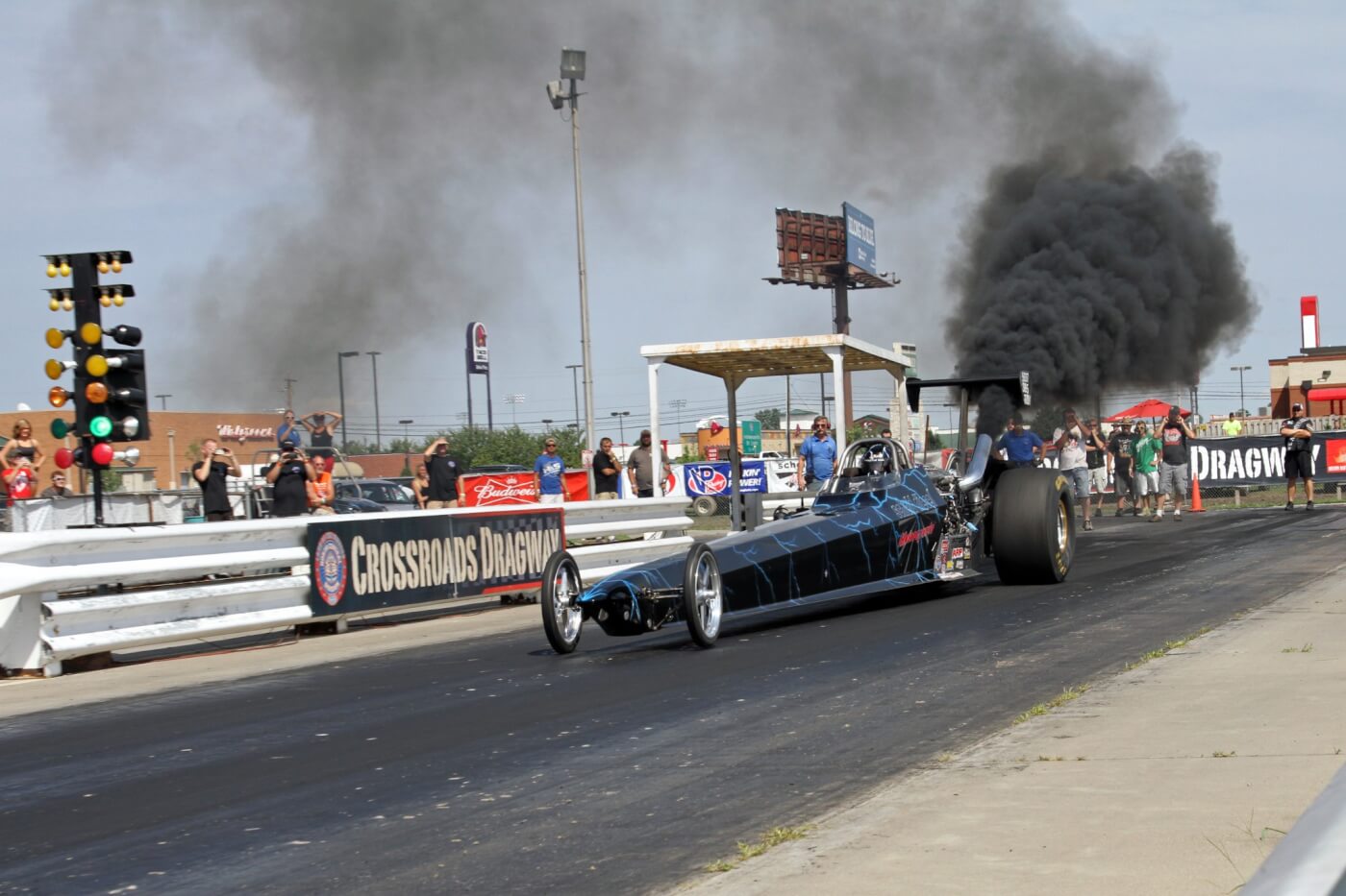 Watching Jared Jones and the Scheid Diesel dragster fly down the track is a thing of beauty for any diesel enthusiast. We caught him in action during one of his four-second exhibition passes down the 1/8-mile strip.