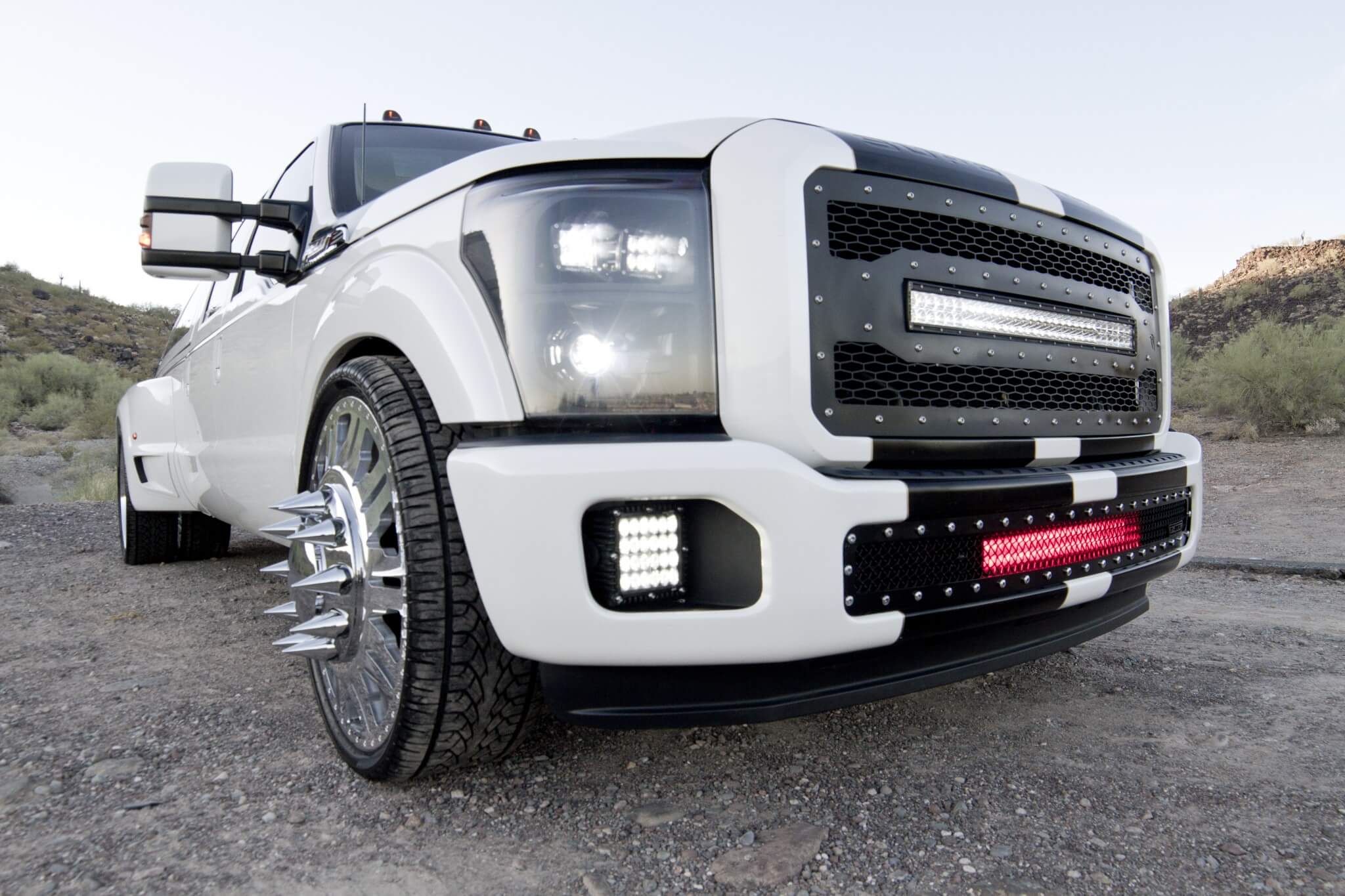 Wherever the road may take Damon, he’ll be able to see clearly ahead with the abundance of Rigid Industries lighting. 