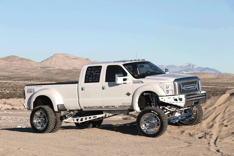 Flawless Fabrication: An F-450 Built with Pure Dedication