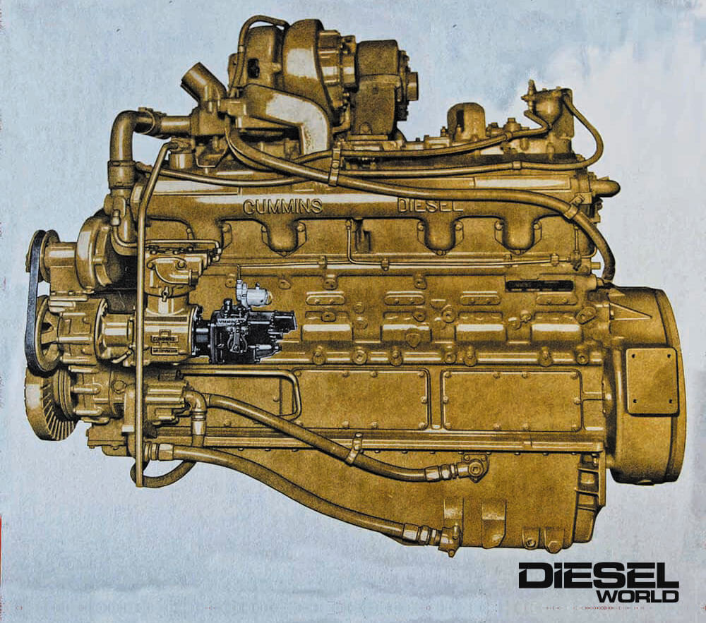 first cummins diesel engine