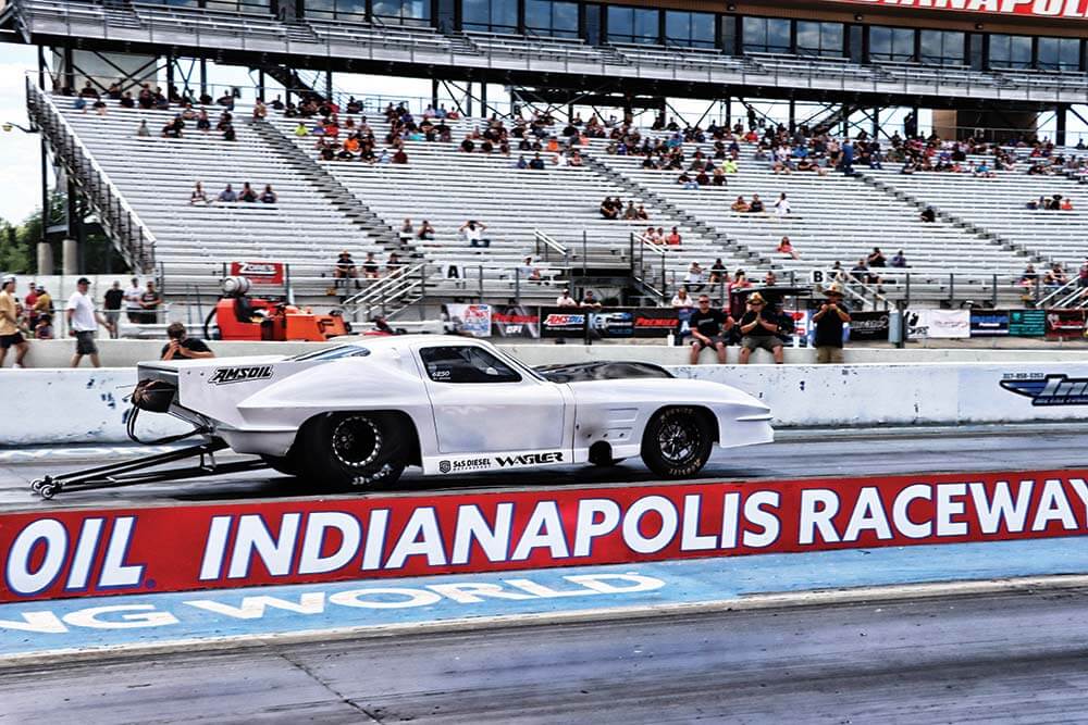 Ben Shadday Pro Mod Cummins Corvette Race Car