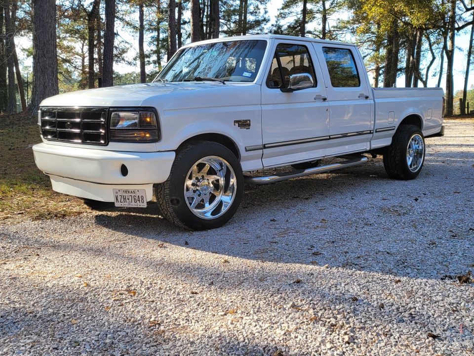 lowering kit for two-wheel drive F-250 and F-350s